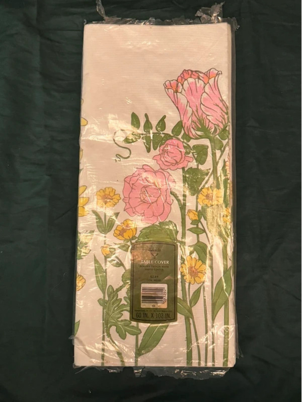 Vintage New Old Stock tablecloth